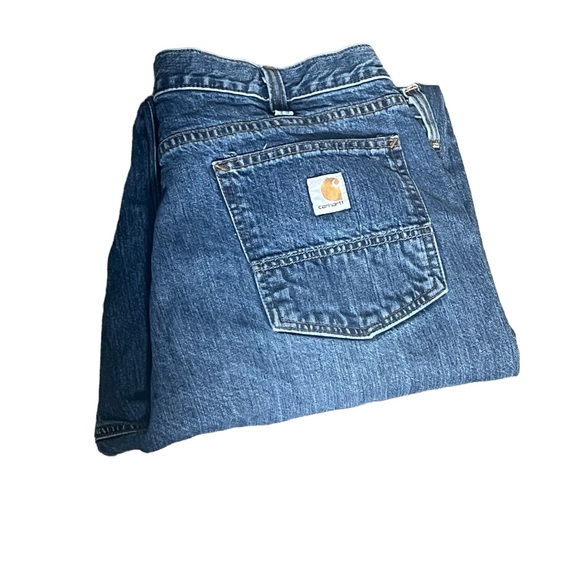 Men’s Carhartt, Relaxed Fit, 40x32, Zip-Up Jeans. D36 - Picture 11 of 11